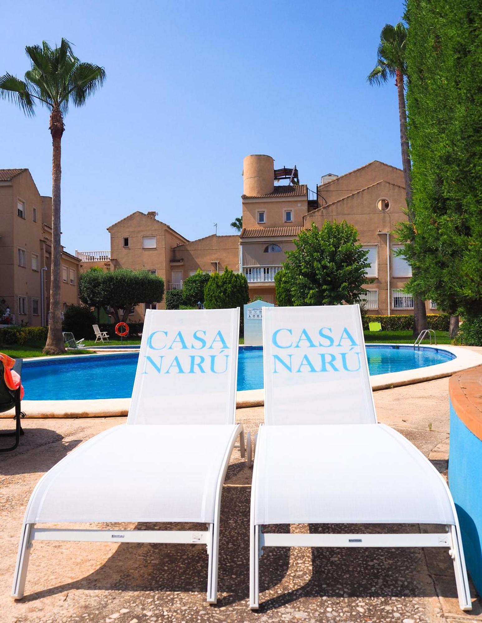Casa Naru Albir, Duplex Appartement Met Ruim Terras En Buitenkeuken 阿尔比尔 外观 照片