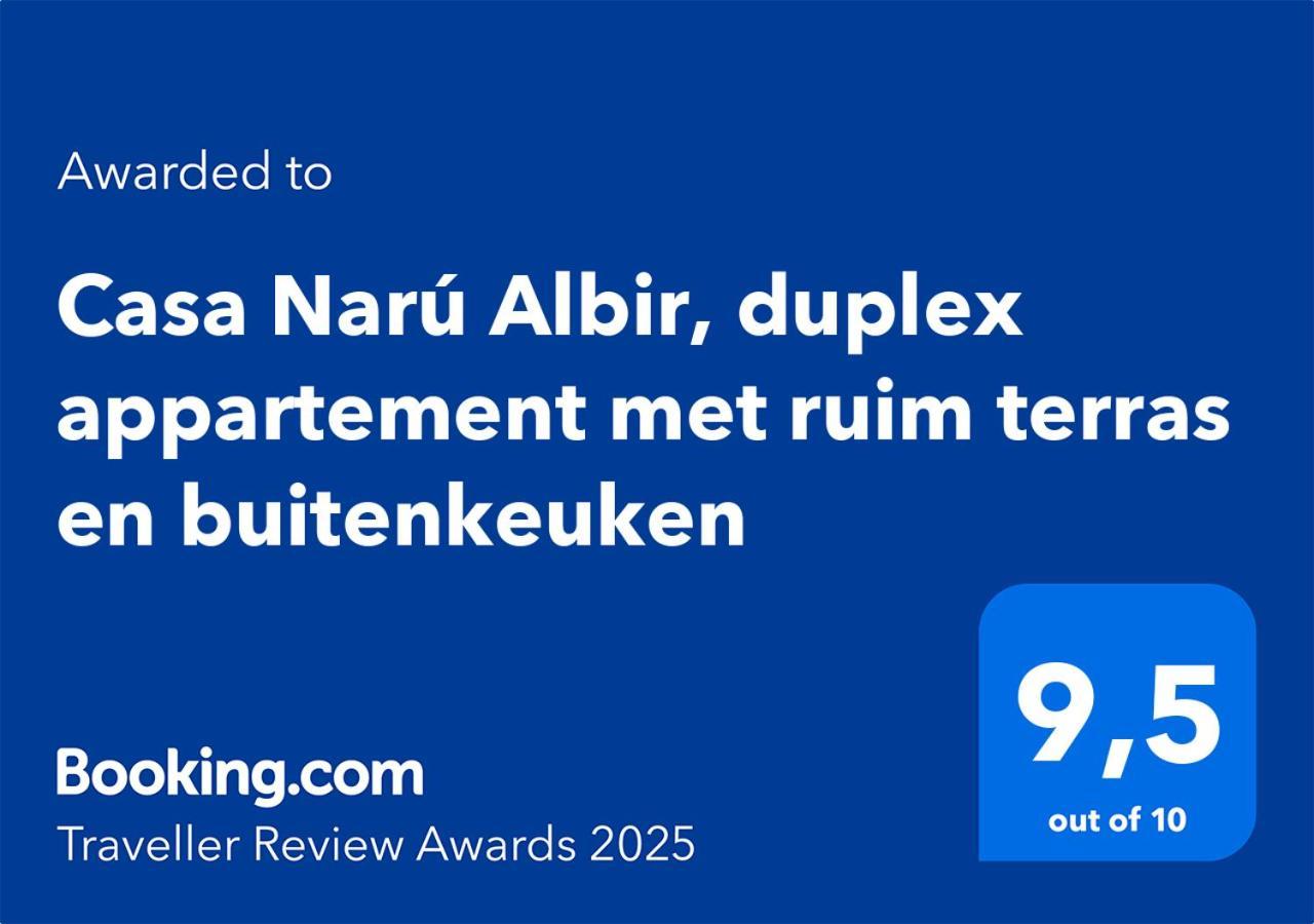 Casa Naru Albir, Duplex Appartement Met Ruim Terras En Buitenkeuken 阿尔比尔 外观 照片